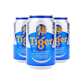 Bia Tiger lon - Nước Đóng Chai iWater - Công Ty TNHH iWater